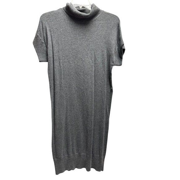 Worthington Women's Turtleneck Sweater Dress Size Large Gray - Picture 9 of 12